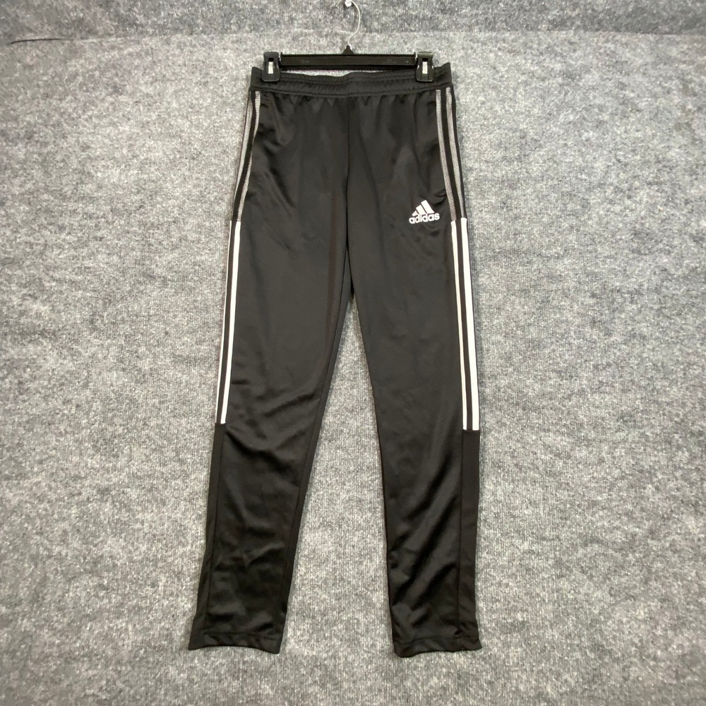 Adidas Tiro Track Pants Kids Large Black White Soccer Joggers Primegreen NWT